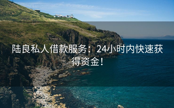 陆良私人借款服务：24小时内快速获得资金！