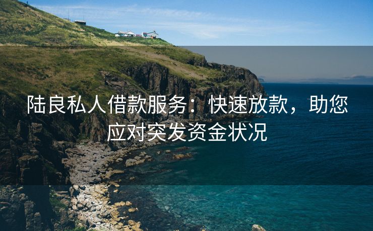 陆良私人借款服务：快速放款，助您应对突发资金状况 陆良私人借款服务 陆良私人借款  第3张